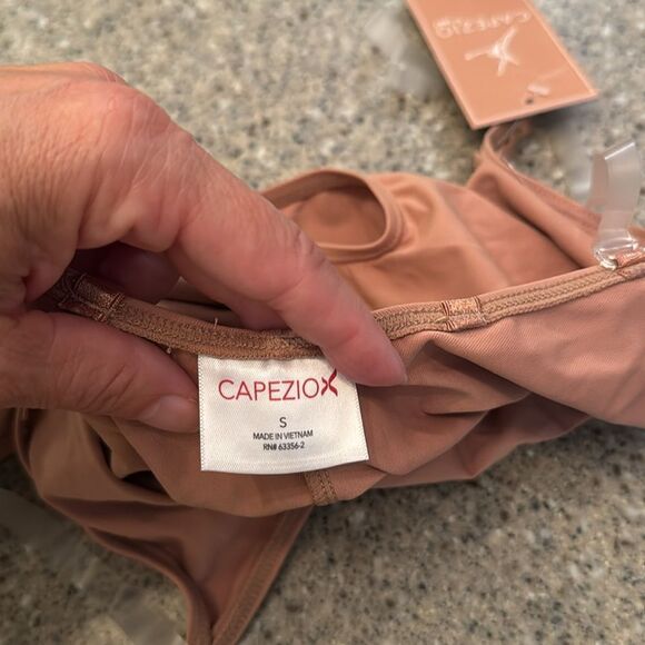 CAPEZIO Adjustable Strap Camisole Leotard Clear Straps Lot of 3 *NEW* - Picture 7 of 8